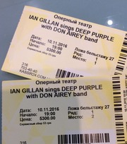 Билеты на концерт Ian Gillan sings Deep Purple в Оперном театре!!!